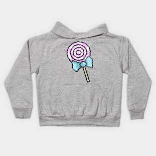 Jester's Pixel Lollipop Kids Hoodie